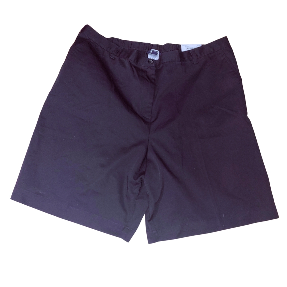 NWT LANDS' END Women's Size 22 Navy Shorts